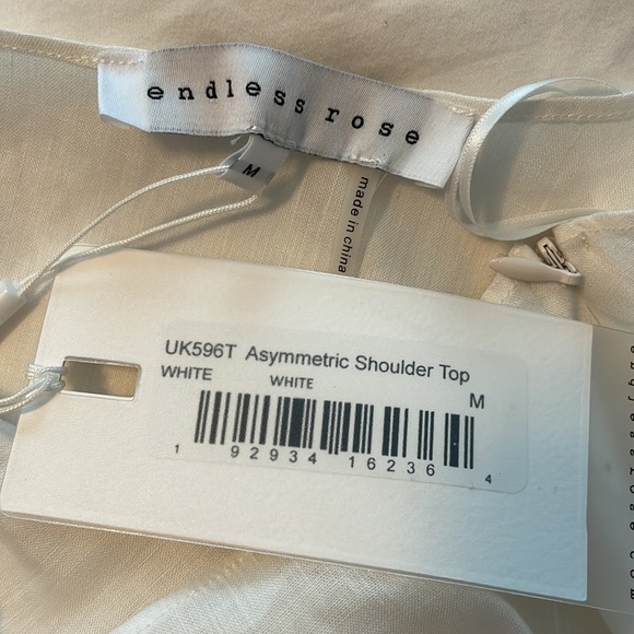 Endless rose, Asymmetrical Shoulder Top - Picture 8 of 9